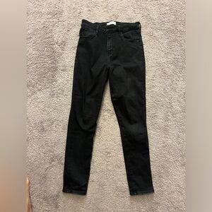 Abercrombie Curve Love High Rise Black Jeans